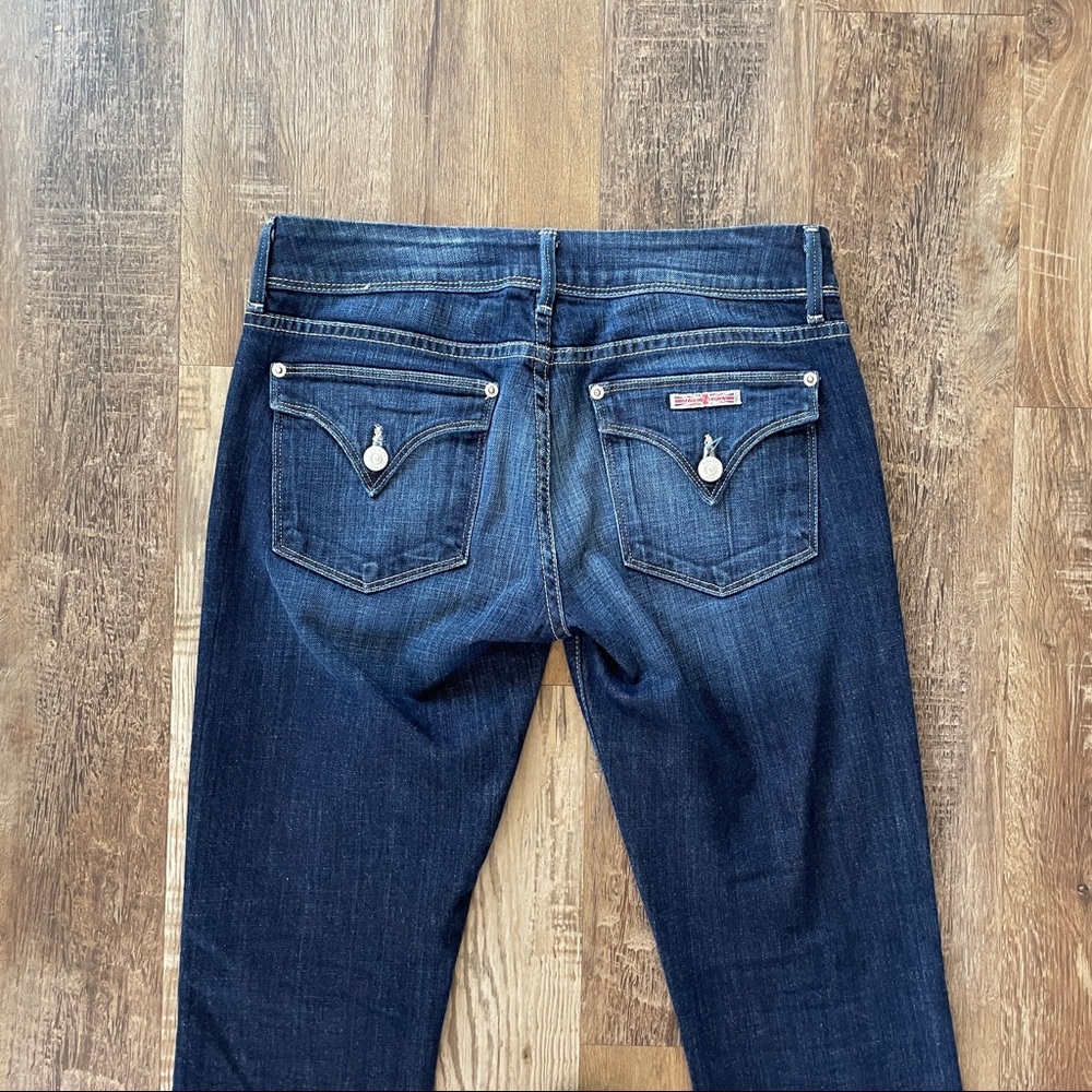 Hudson straight leg country low rise denim jeans 29 - Picture 3 of 8